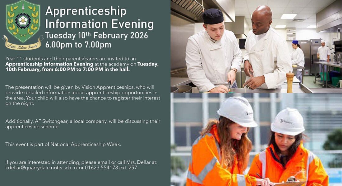 Apprenticeship Information Evening